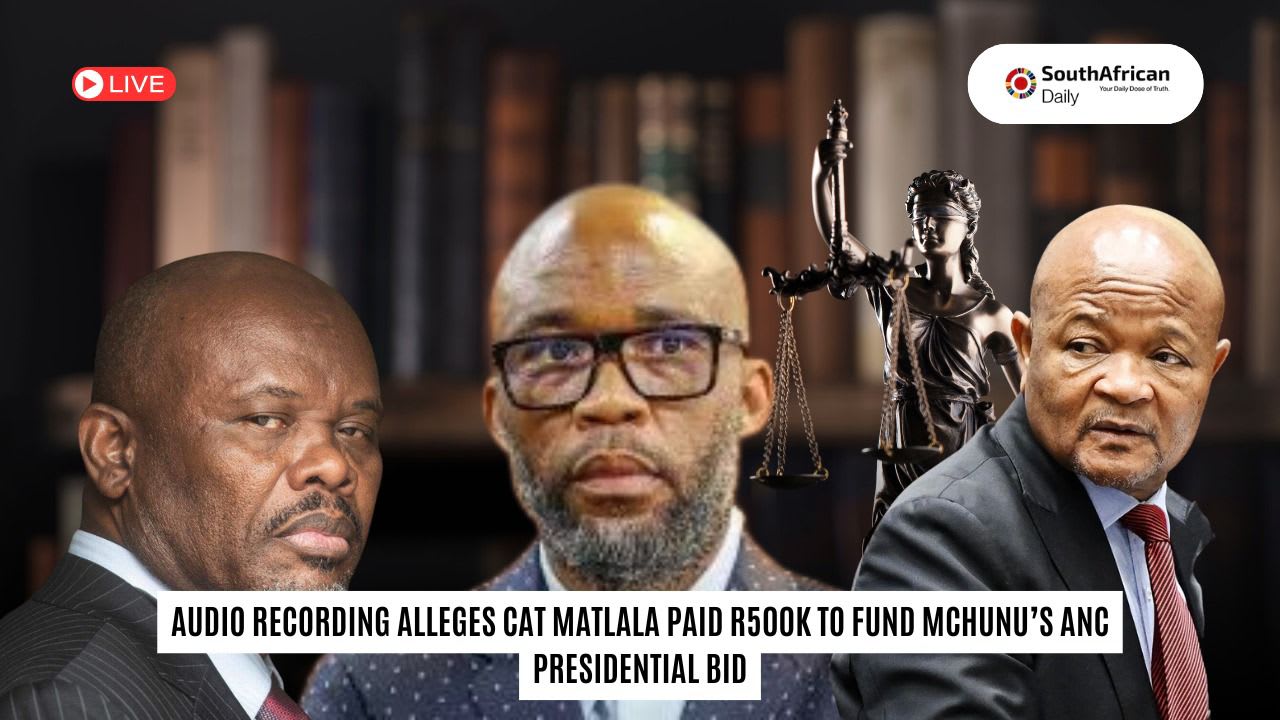 Photo:Audio recording alleges Cat Matlala paid R500k to fund Mchunu’s ANC Presidential bid– South African Daily”