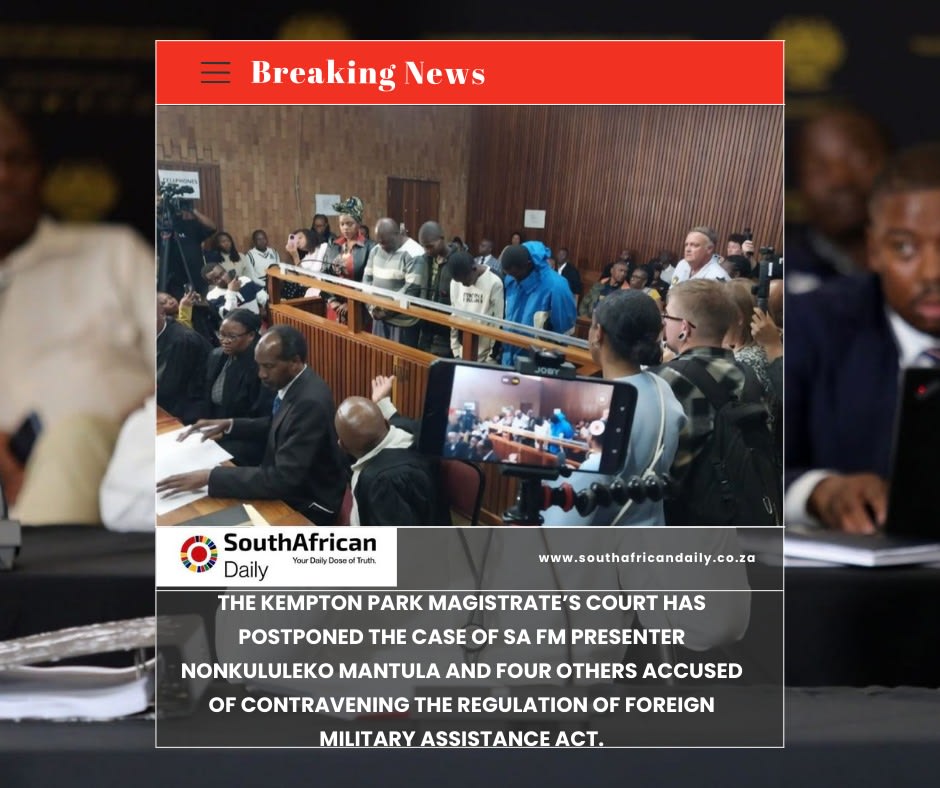 Photo:SABC Presenter Dr Mantula in court as Russia recruitment case postponed – South African Daily