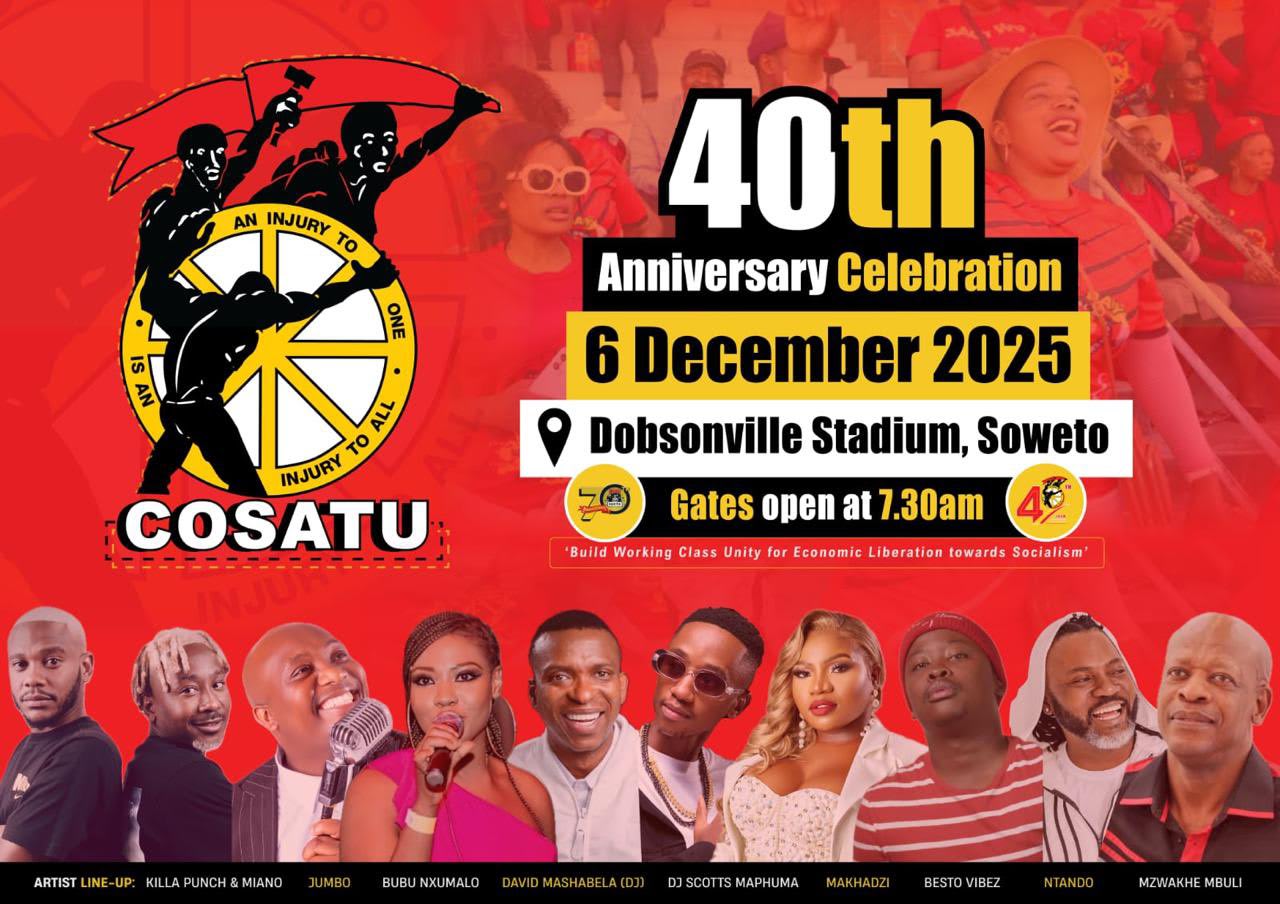 Photo:Workers’ movement marks key anniversaries – South African Daily