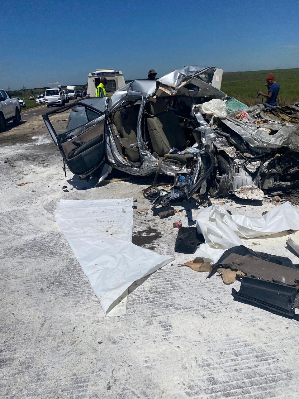 Photo:Seven people killed in head-on crash on N12 between Ogies and eMalahleni– South African Daily”