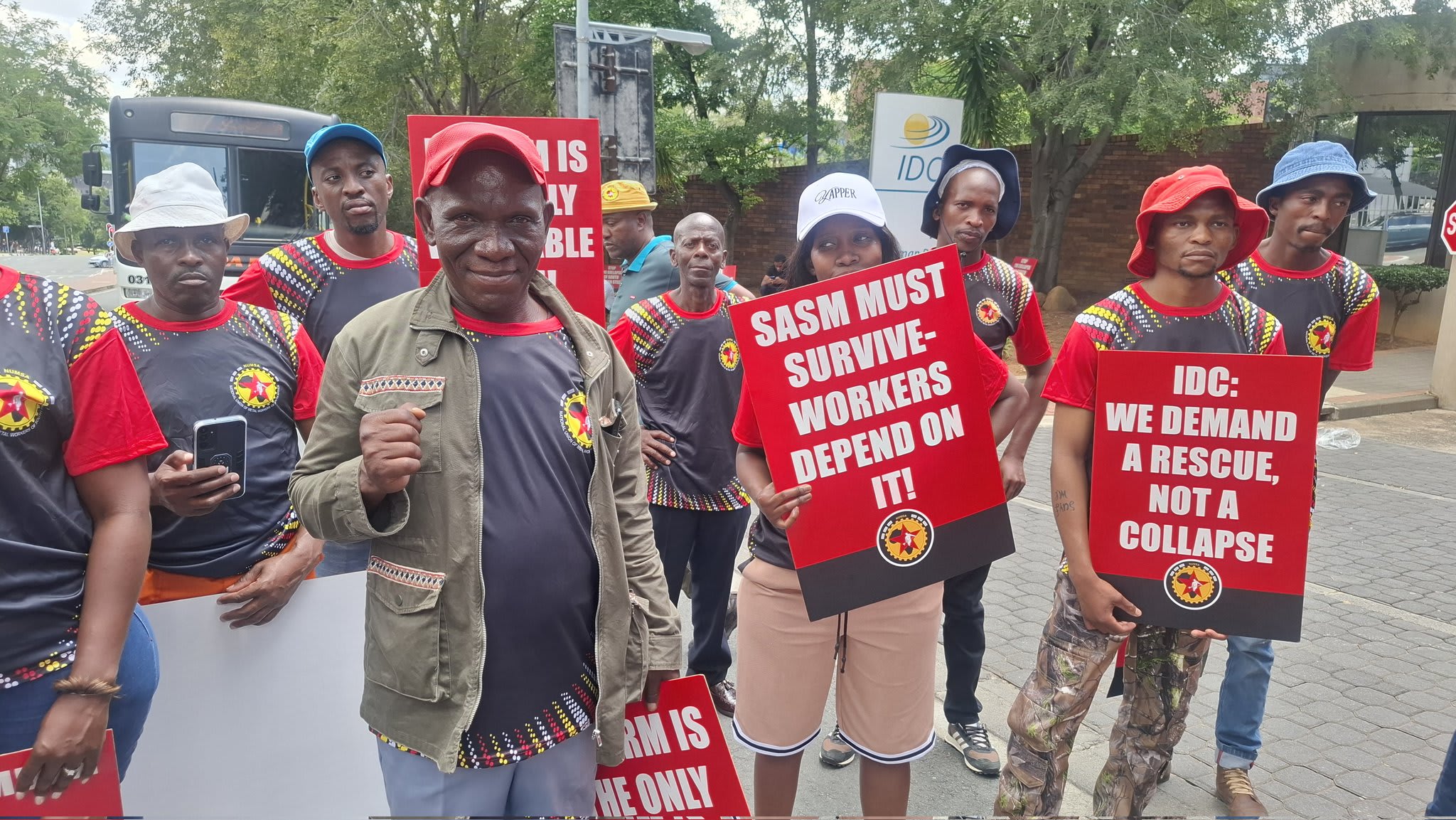 Photo:NUMSA demands IDC accountability for devastating steel company closures– South African Daily”