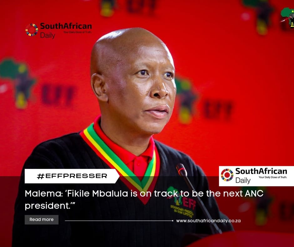 Photo: Malema warns: Mbalula going for the kill to be ANC president – South African Daily