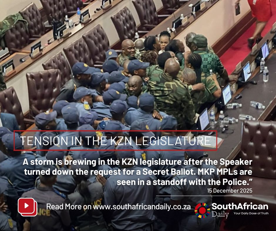 Photo:Thami Ntuli survives no-confidence vote amid chaos at KZN Legislature– South African Daily”