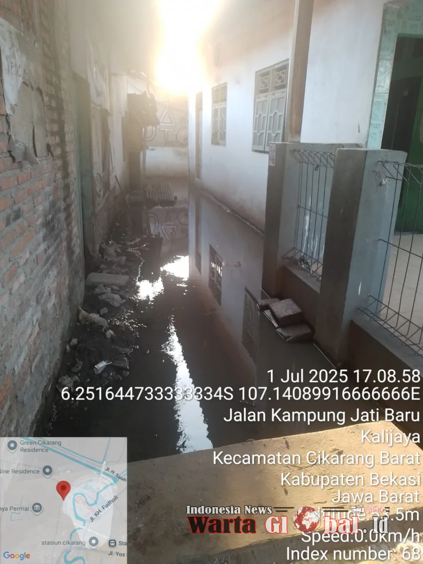 Kebocoran Pipa PAM Akibat Galian Kabel Optik Zinet PT Pragata di Cikarang Barat, Kawali Desak Pemkab Bekasi Tegas