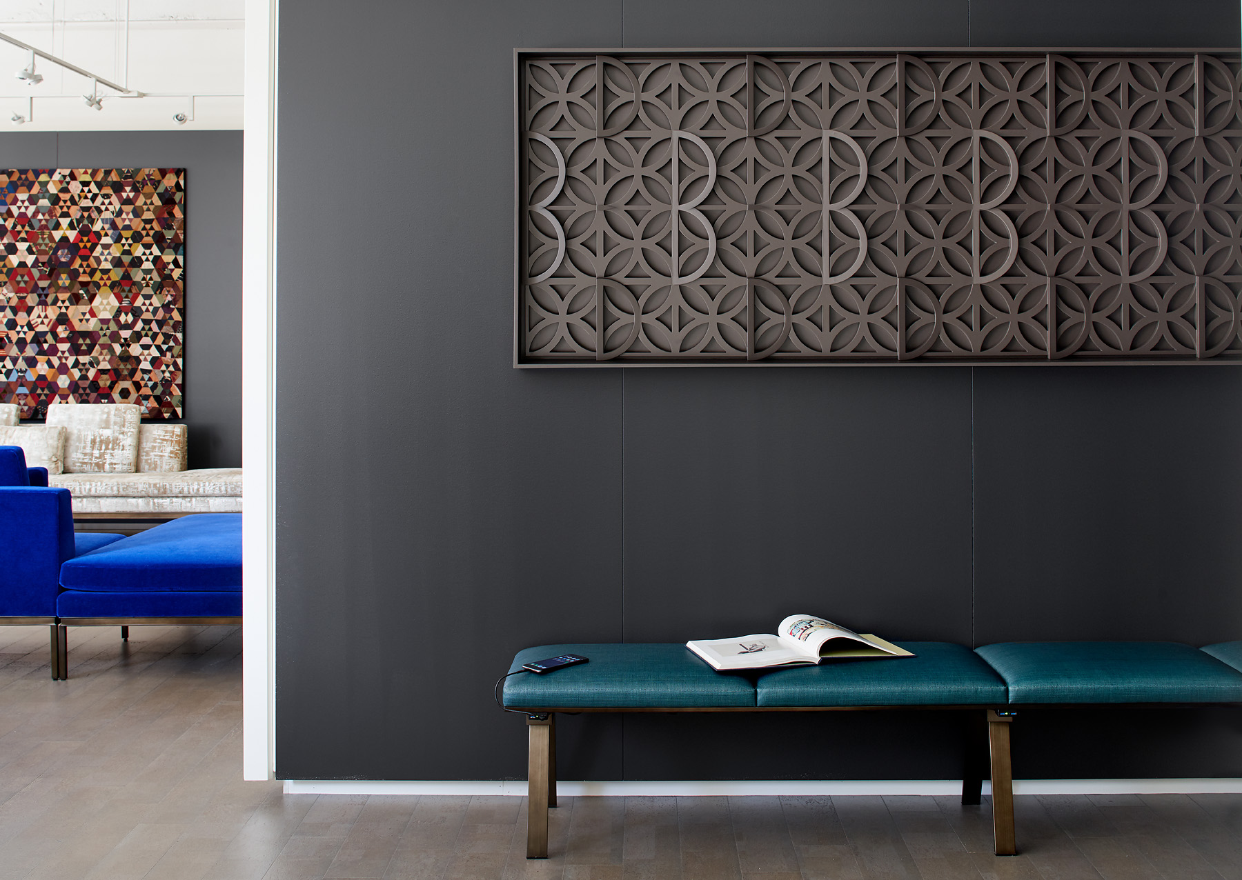 Decca Contract executive conference room installation