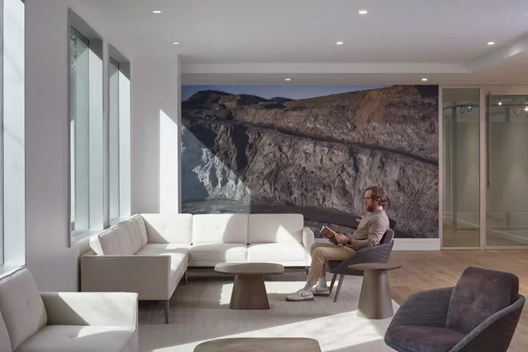 Keilhauer Symm chairs in a modern office