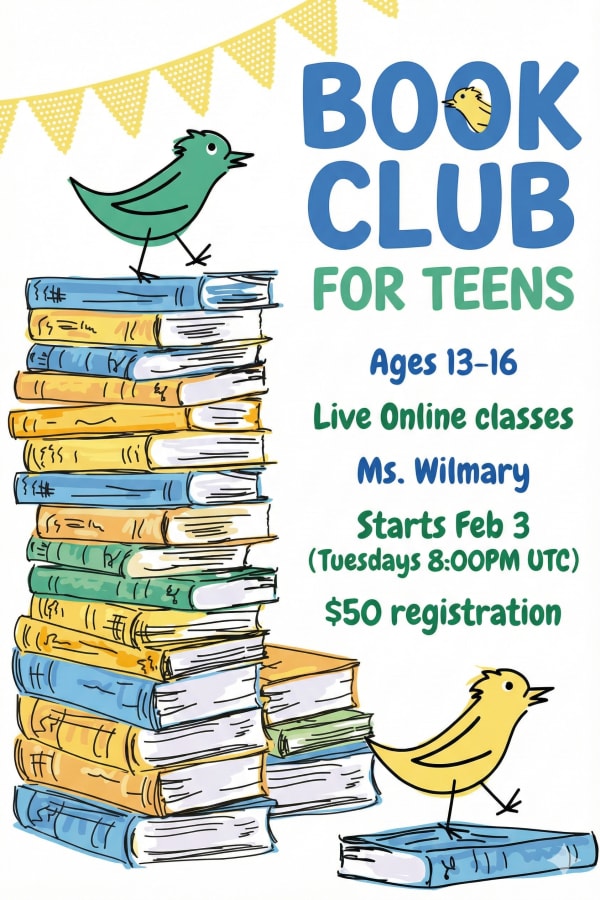 Book Club for Teens (Online)