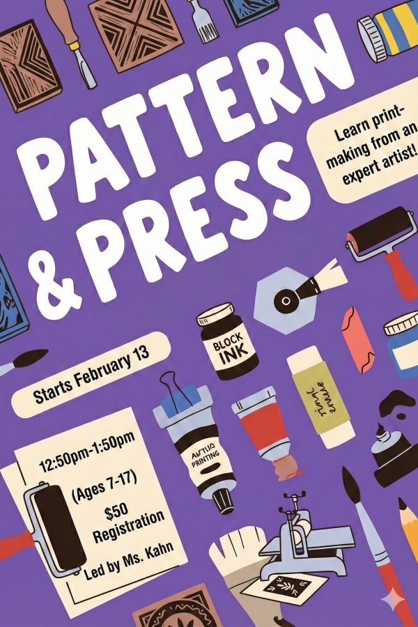 Pattern and Press class cover
