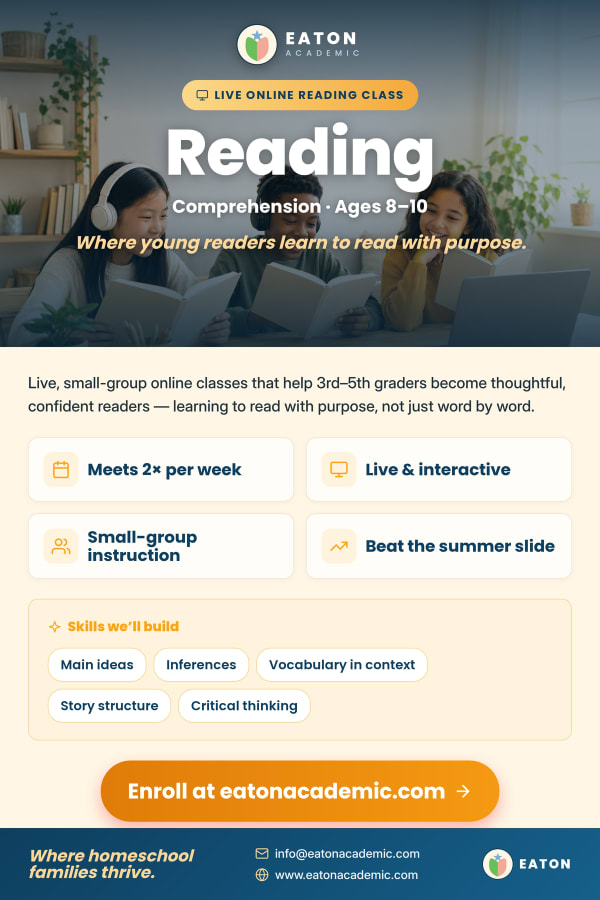 Summer Reading Comprehension (Online)