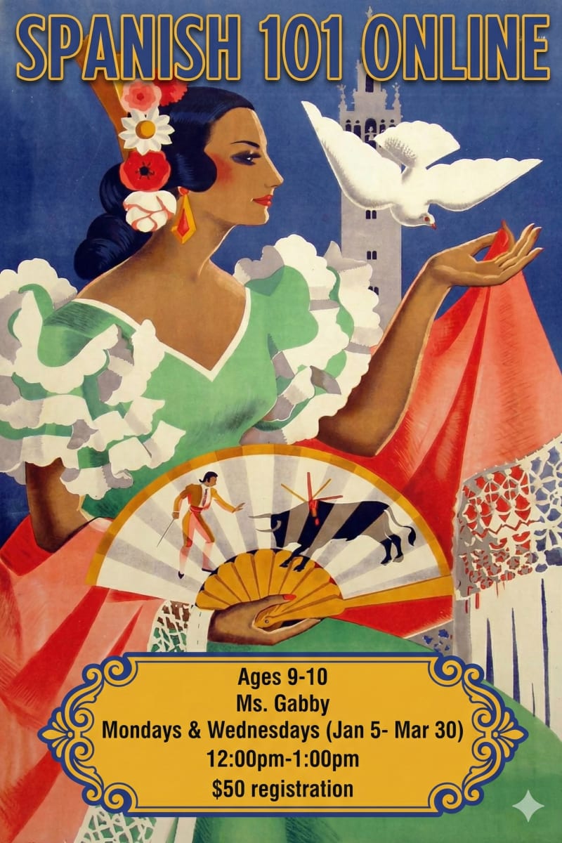 Spanish 101 (Online | Ages 9-10)