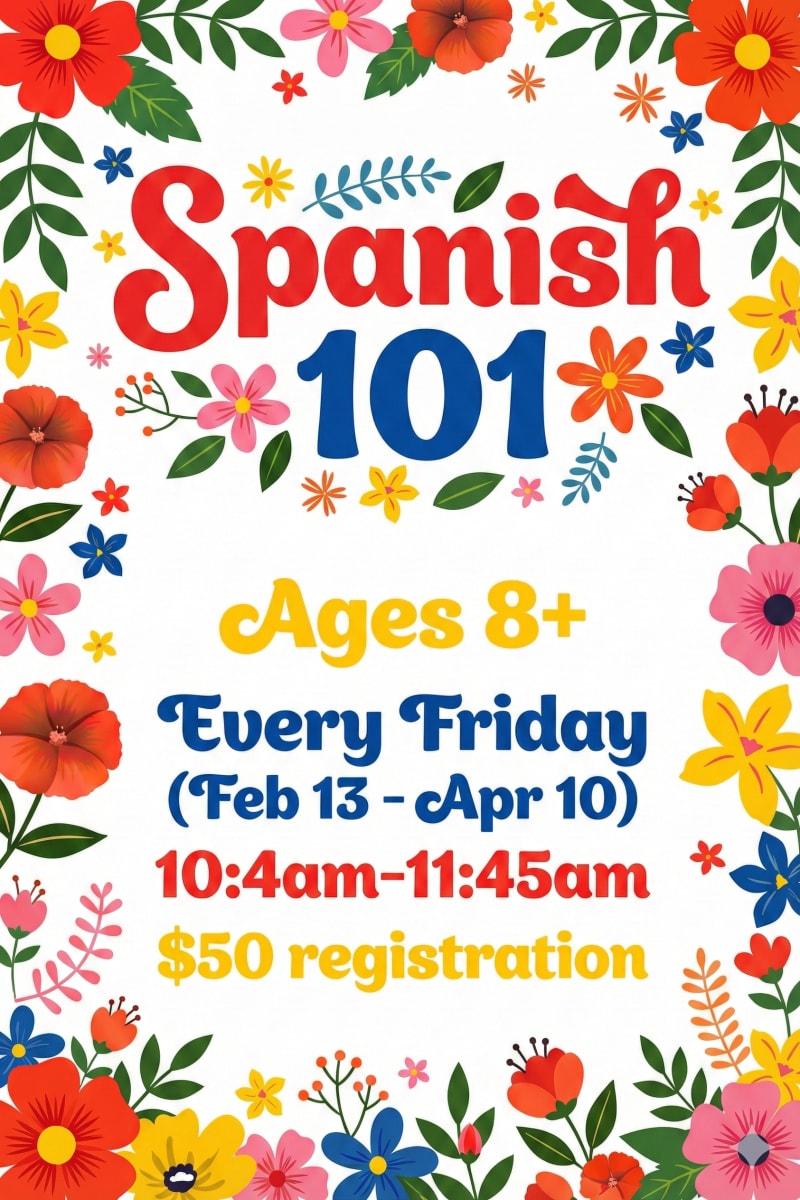 Spanish 101 (Ages 8+)