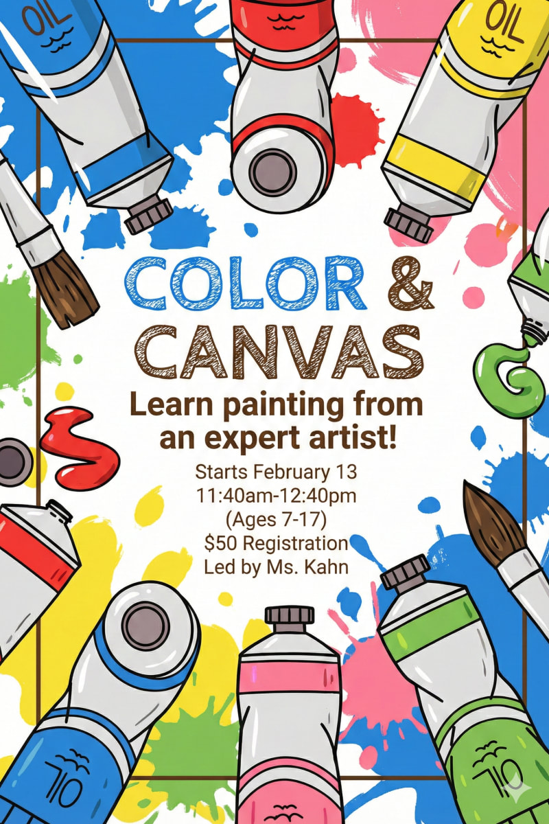 Color and Canvas class cover