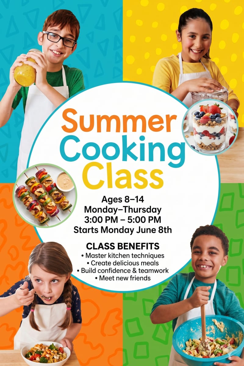 Summer Cooking Class (Homestead)