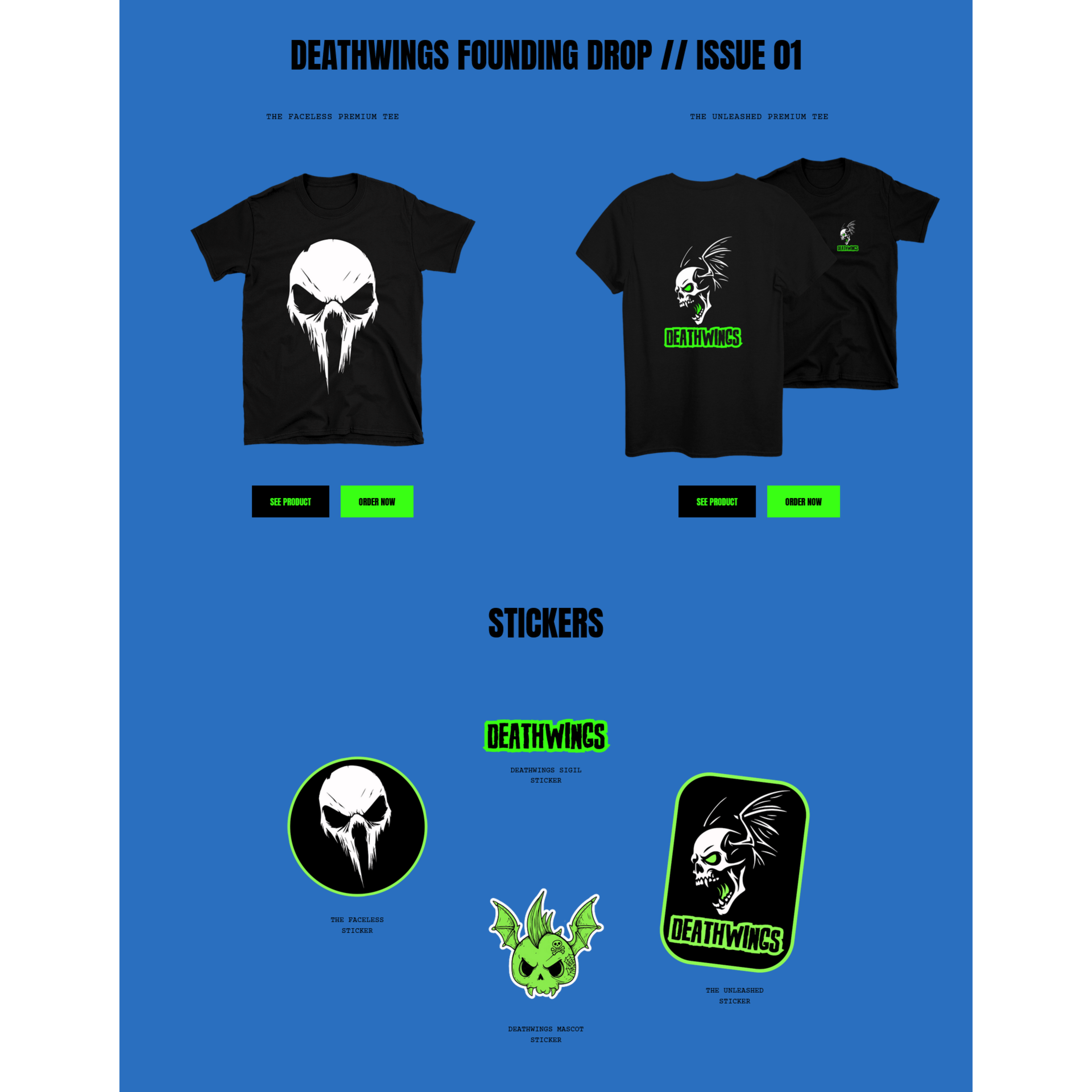 Deathwings catalog
