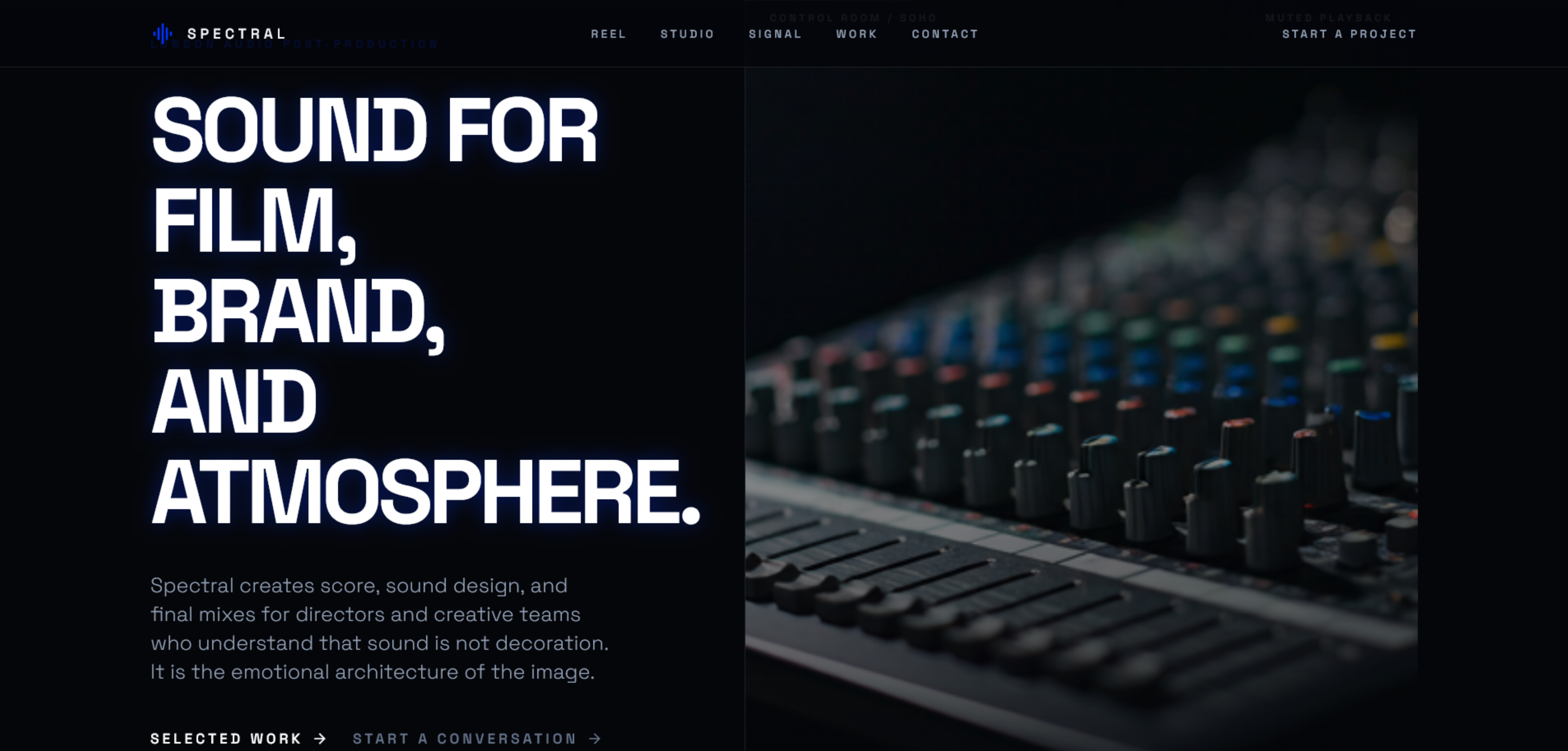 Spectral portfolio preview