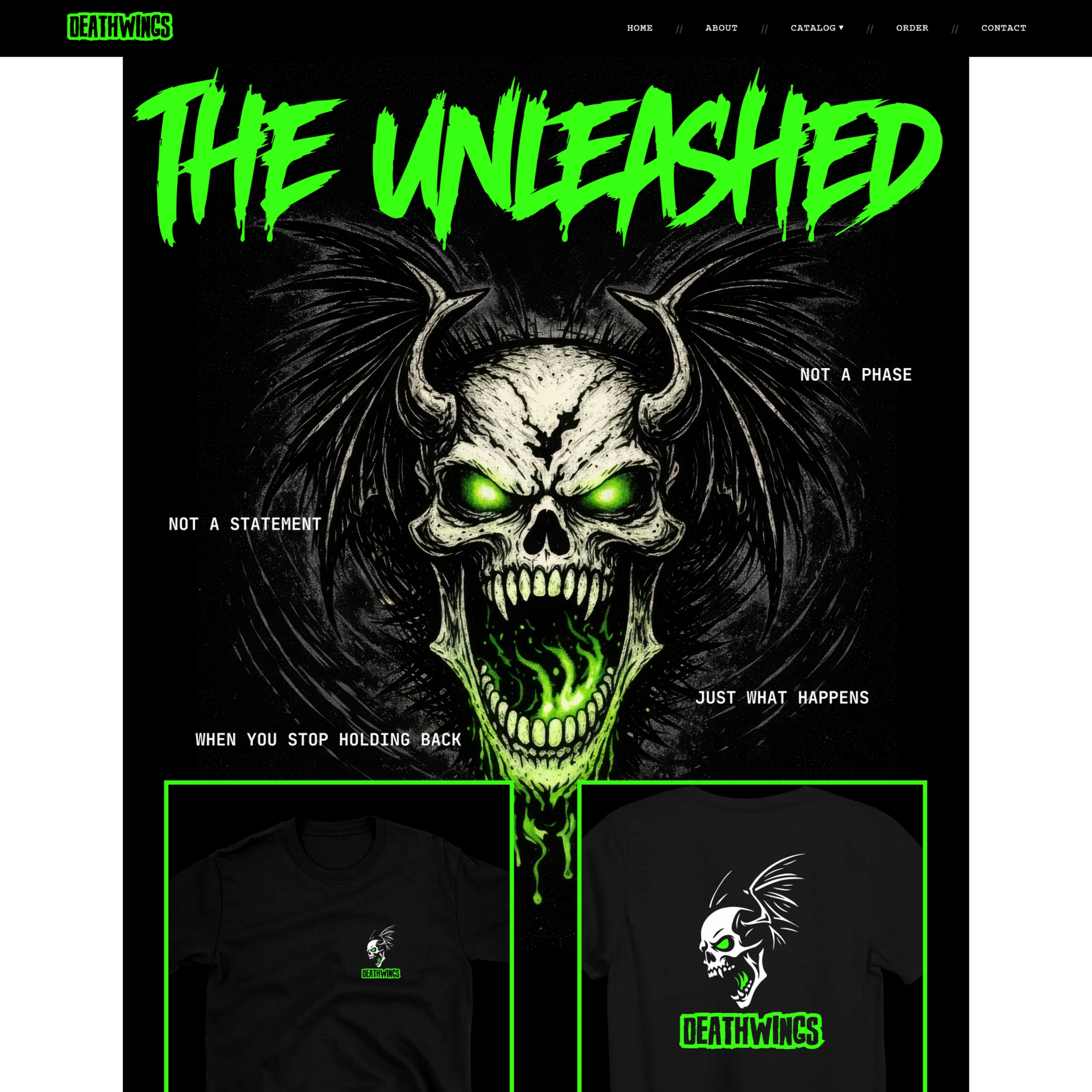 Deathwings Unleashed product page