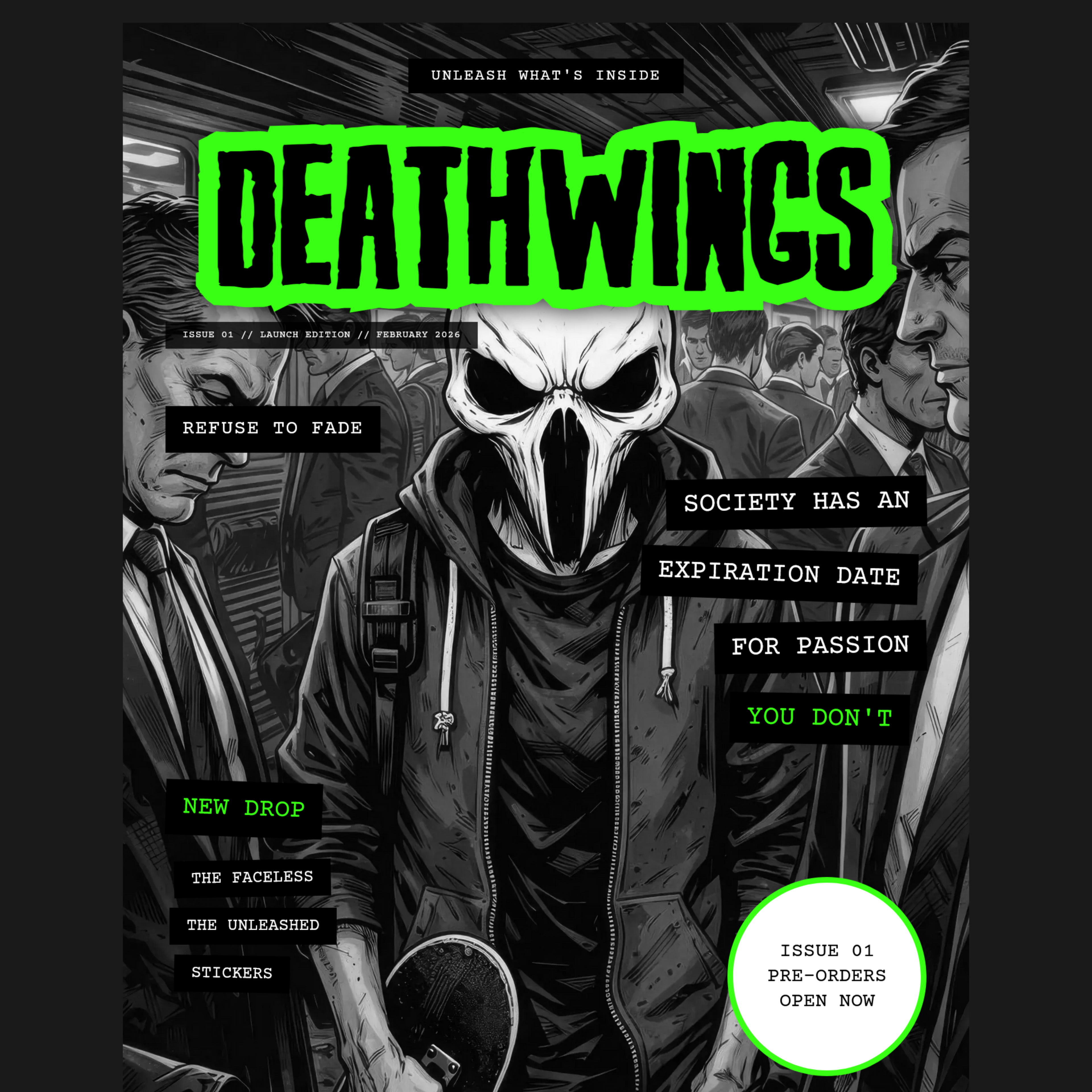 Deathwings homepage hero