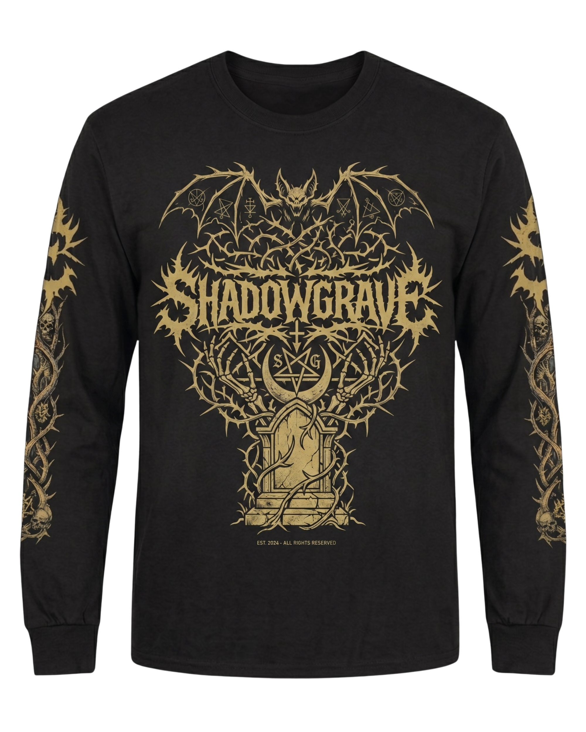 Shadowgrave Sigil long sleeve tee