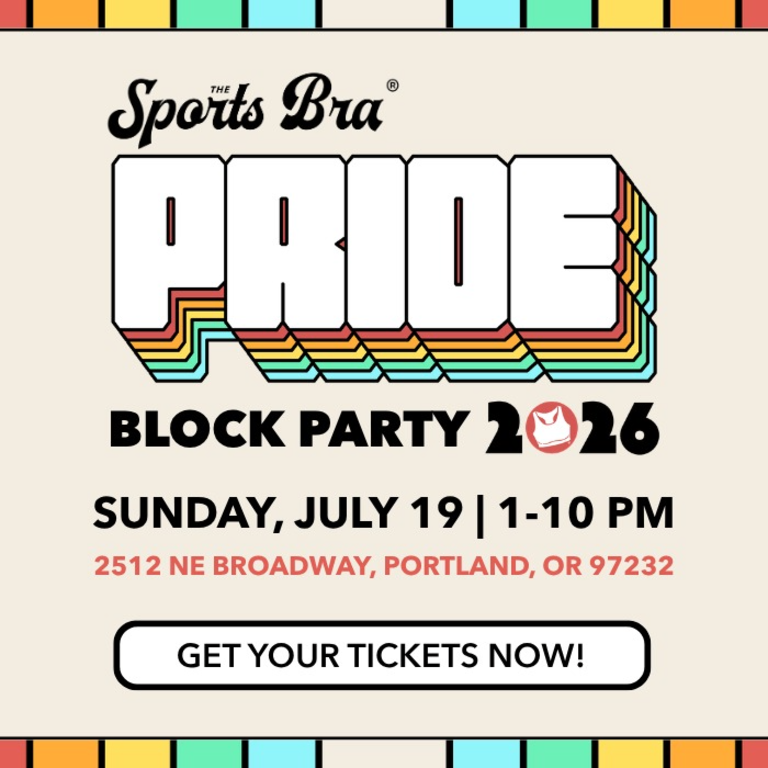 Event Photo: The Sports Bra Pride Block Party
