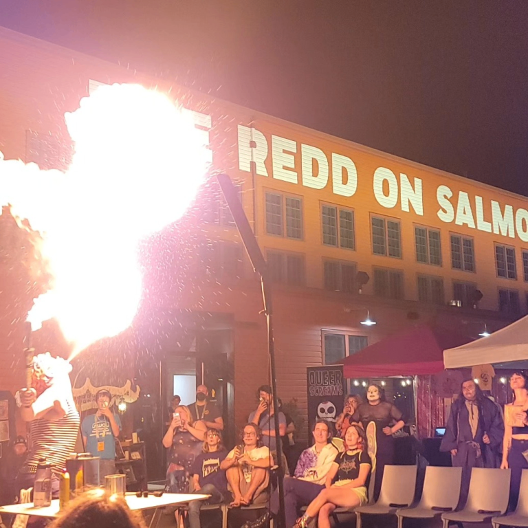 Fire breather performance by Ash @gradientblack
