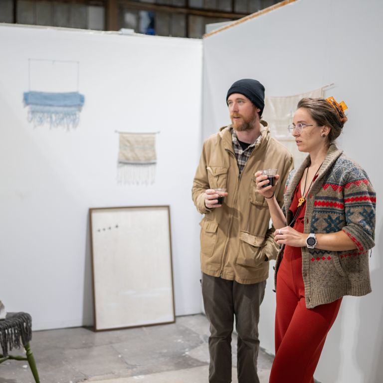 Event Photo: PNCA Open Studios at Glass