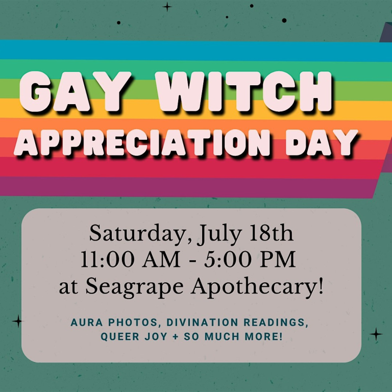 Event Photo: Gay Witch Appreciation Day and Pride 
