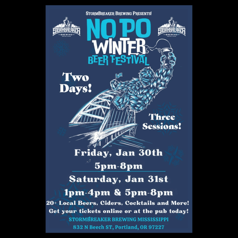 event poster with title in text 