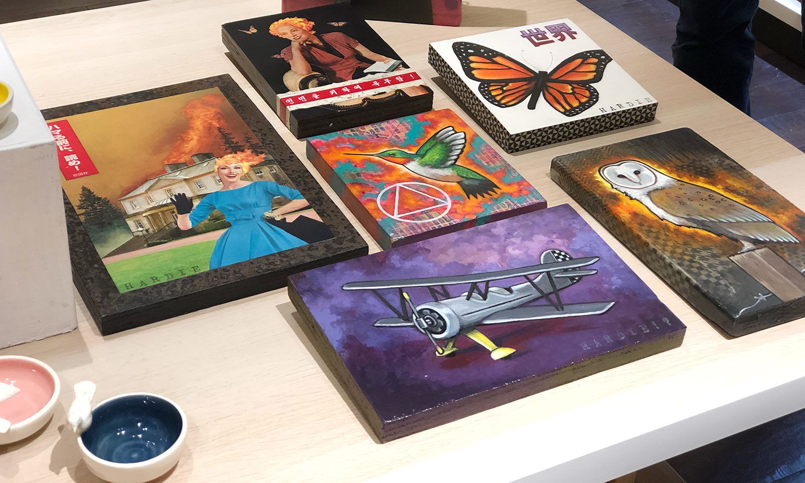 Products on display at PDX Pop-Up Shops.