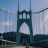 St. Johns Bridge is located in North Portland. It’s the one of the oldest bridges in Portland.