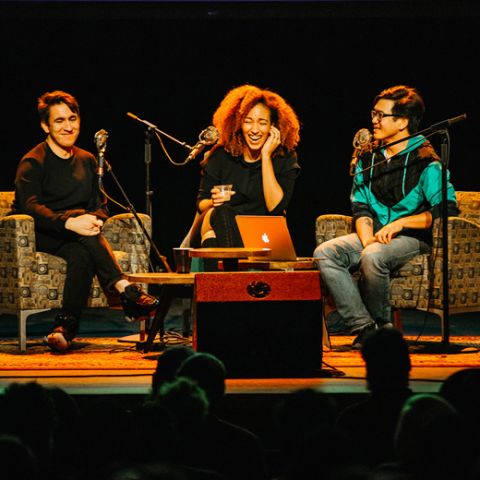 Portland comic Mohanad Elshieky guests on Yo, Is This Racist? at Listen Up 2019.