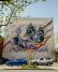 A vibrant mural on Southwest Fourth Avenue in downtown Portland.