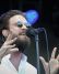 Father John Misty performing at Waterfront Park in 2017.
