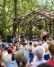 Folk musicians perform on unique stages at Pickathon.