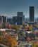Autumn arrives in downtown Portland.