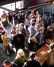 A tasting event at Gigantic Brewing\'s taproom and lounge.
