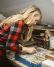 Artist Shannon Carlson works in her Southeast Portland studio.