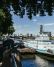 The Oregon Maritime Museum, housed in an historic steam-powered, sternwheel ship-assist tugboat, is permanently moored in the Willamette River by Tom McCall Waterfront Park.