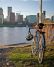 The Springwater on the Willamette Trail offers views of downtown.