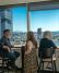 Travel Portland staff take a moment to relax in our break room.