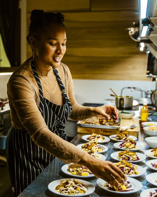 Chef Salimatu Ababebe frequently hosts pop-ups in Southeast Portland.