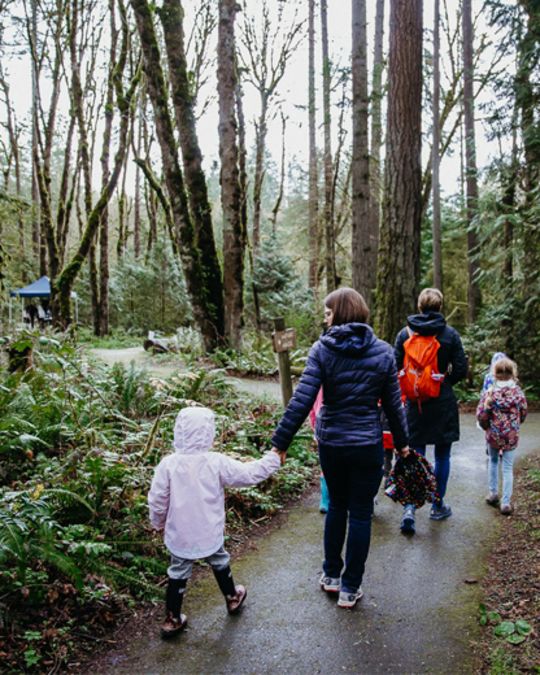 Tryon Creek State Natural Area is mere minutes from downtown Portland.