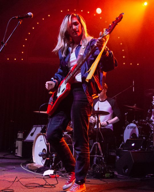 Portland band The Hugs plays at the Crystal Ballroom.