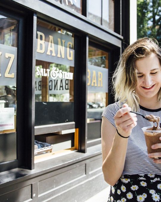 Cool off with a cookies & cream milkshake at Wiz Bang Bar.