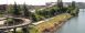 The Eastbank Esplanade is a popular destination for walkers and cyclists.