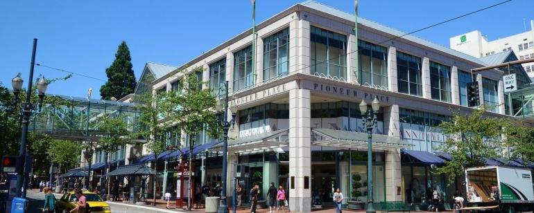 Pioneer Place shopping center houses the major luxury brands that fashionistas crave.
