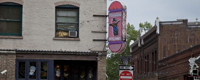 Voodoo\'s Old Town location draws a crowd at all hours of the day — and night.