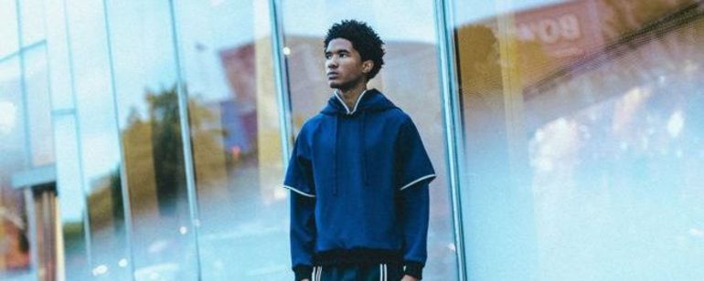 Portlander Christopher Bevans designs futuristic athleticwear for his label, DYNE.