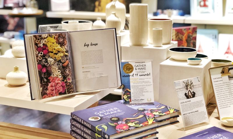 Products on display at PDX Pop-Up Shops.