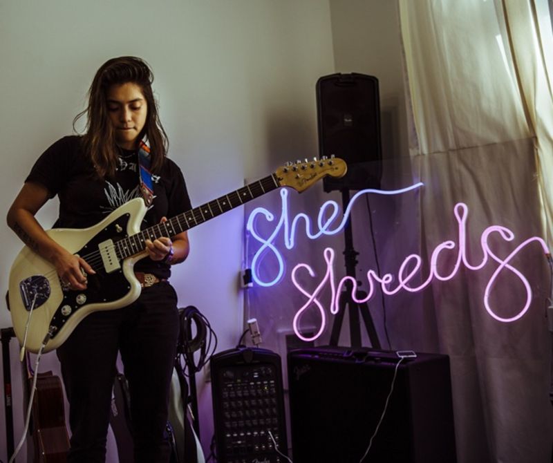 She Shreds founder Fabi Reyna