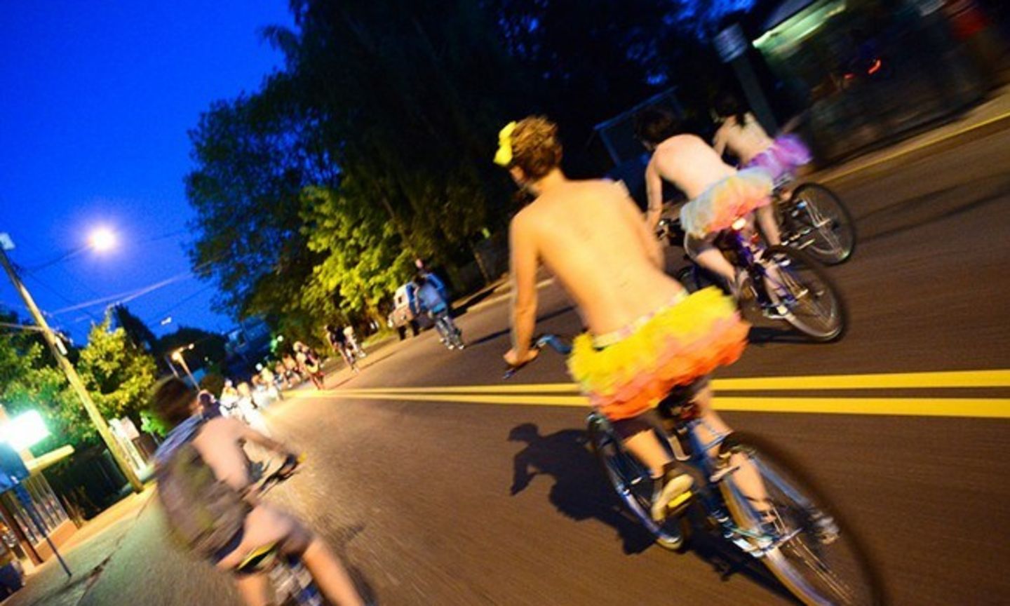 Portlands World Naked Bike Ride The